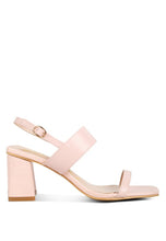 Load image into Gallery viewer, The Ashley Elasticated Gussets Block Heel Sandals
