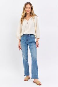 The Janelle High Waist Straight Judy Blue Jeans