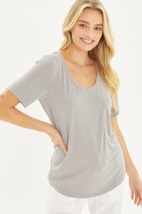 The Erica V-Neck Short Sleeve T-Shirt