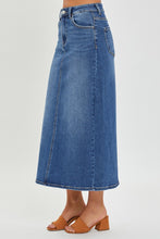 Load image into Gallery viewer, The Betsy High Rise Long Denim Skirt
