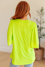 Load image into Gallery viewer, The Shea Blouse in Neon Green
