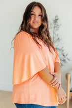 Load image into Gallery viewer, The Shea Blouse in Neon Orange
