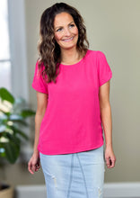 Load image into Gallery viewer, The Alayna Hot Pink Top
