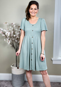 The Bethany Fit And Flare Knee Length Dress
