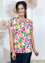 Load image into Gallery viewer, Pink Floral Top
