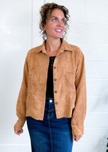 Load image into Gallery viewer, The Jenni Corduroy Jacket - Camel
