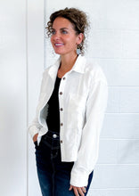 Load image into Gallery viewer, The Jenni Corduroy Jacket - White
