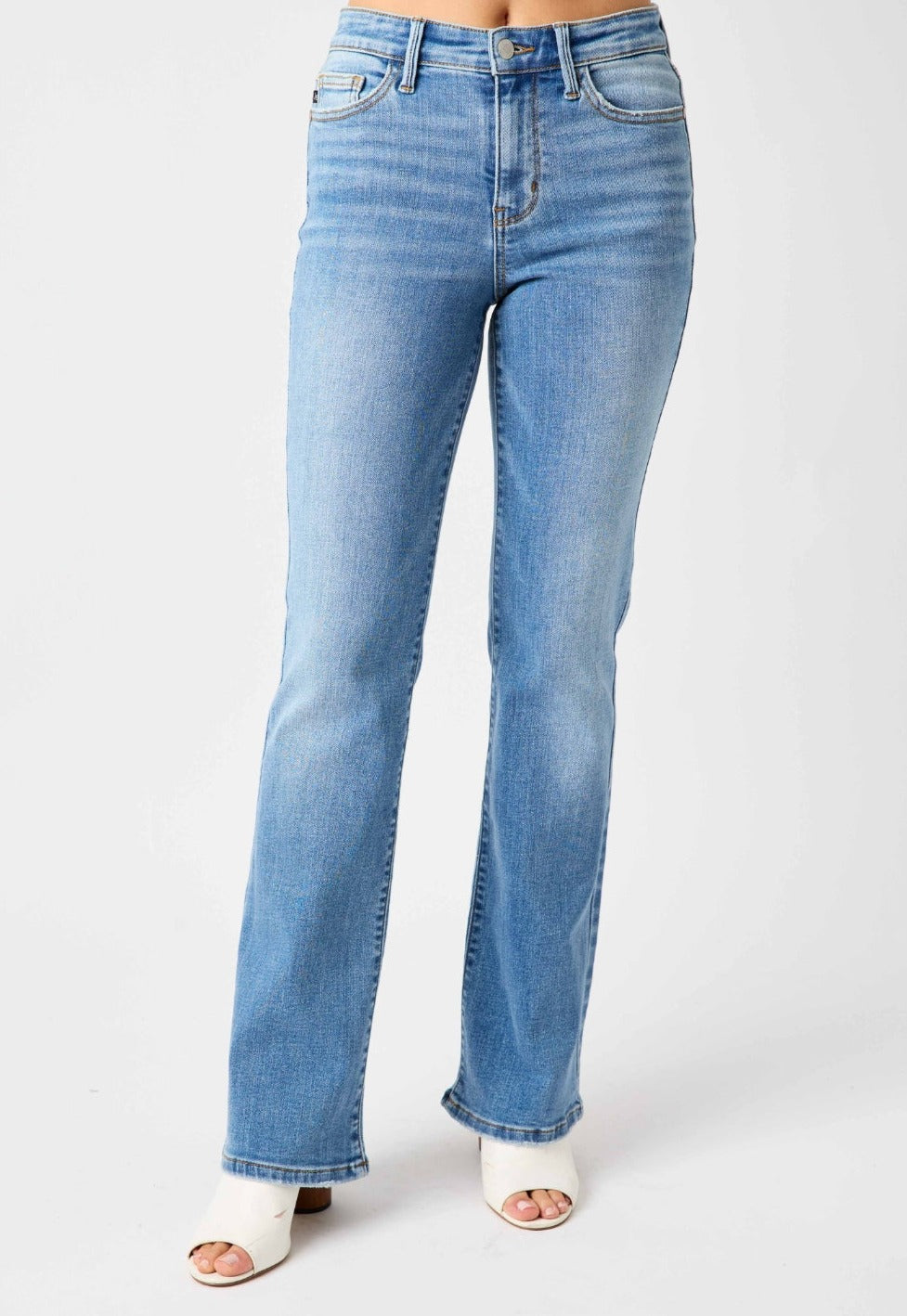 The Rita High Waist Judy Blue Straight Jeans
