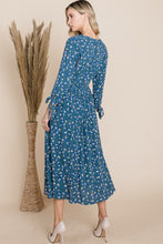 Load image into Gallery viewer, The Samantha Floral V-Neck Midi Dress
