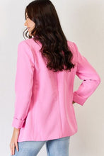 Load image into Gallery viewer, Sweetheart Open Front Long Sleeve Blazer
