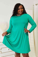 Load image into Gallery viewer, The Willow Long Sleeve Flare Dress with Pockets
