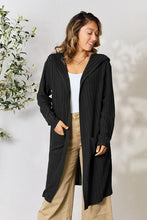 Load image into Gallery viewer, The Lily Hooded Sweater Cardigan
