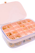 Load image into Gallery viewer, All Sorted Out Jewelry Storage Case in Pink
