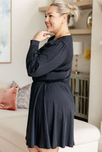 Load image into Gallery viewer, Black Elegance Skort Dress

