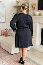 Load image into Gallery viewer, Black Elegance Skort Dress
