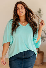 Load image into Gallery viewer, The Shea Blouse in Neon Blue
