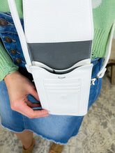 Load image into Gallery viewer, The Samantha White Crossbody Purse
