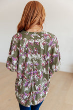 Load image into Gallery viewer, Flower Girl Floral V-Neck Top
