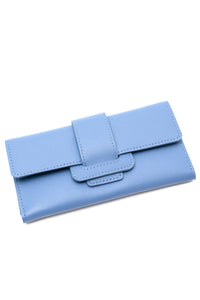 Hello Spring Oversized Wallet in Light Blue