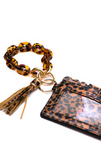 Load image into Gallery viewer, Hold Onto You Wristlet Wallet in Leopard
