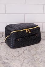 Load image into Gallery viewer, New Dawn Large Capacity Cosmetic Bag in Black
