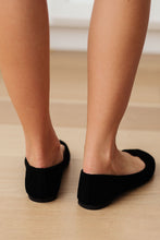 Load image into Gallery viewer, On Your Toes Ballet Flats in Black

