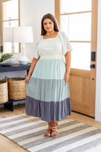Load image into Gallery viewer, Stacks on Stacks Color Block Maxi Dress
