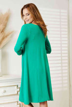 Load image into Gallery viewer, The Willow Long Sleeve Flare Dress with Pockets
