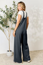 Load image into Gallery viewer, The Dawn Wide Strap Overall with Pockets

