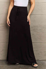Load image into Gallery viewer, Culture Code For The Day Full Size Flare Maxi Skirt in Black
